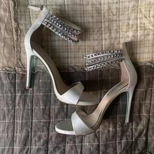 Betsey Johnson Ivory Marry Heels | Blue by Betsey Johnson Wedding Heels